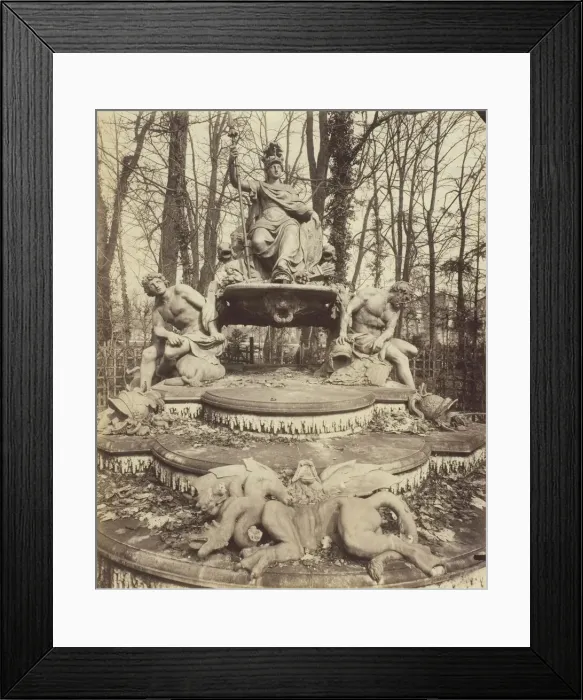 Framed Print : Versailles, Bosquet de l Arc de Triomphe, 1904. Creator: Eugene Atget Framed Print : Versailles, Bosquet de l Arc de Triomphe, 1904. Creator: Eugene Atget