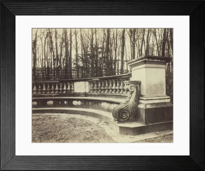 Framed Print : Versailles, Bosquet de l'Arc de Triomphe, 1904. Creator: Eugene Atget Framed Print : Versailles, Bosquet de l'Arc de Triomphe, 1904. Creator: Eugene Atget