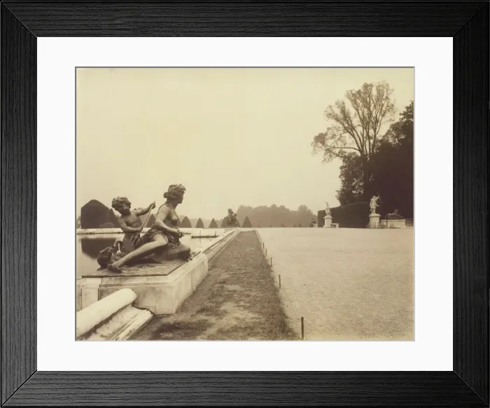 Framed Print : Versailles, Coin de Parc, 1902. Creator: Eugene Atget Framed Print : Versailles, Coin de Parc, 1902. Creator: Eugene Atget