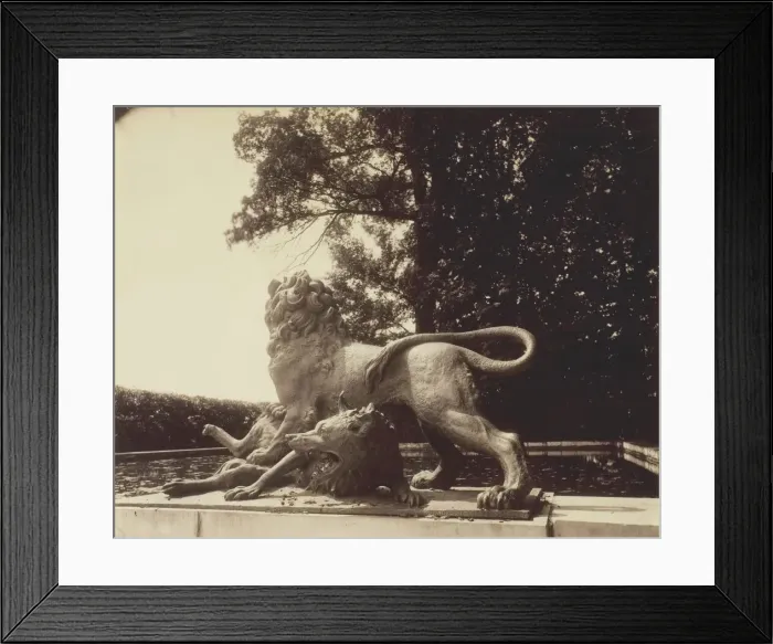 Framed Print : Versailles, Fontaine de Diane (Detail), 1901. Creator: Eugene Atget Framed Print : Versailles, Fontaine de Diane (Detail), 1901. Creator: Eugene Atget