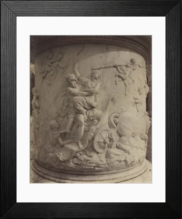 Framed Print : Versailles, Girardon, Enlevement de Proserpine par Pluton, 1904. Creator: Eugene Atget Framed Print : Versailles, Girardon, Enlevement de Proserpine par Pluton, 1904. Creator: Eugene Atget