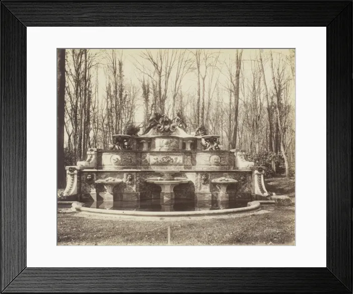 Framed Print : Versailles, Grand Triannon (Buffet par Mansard), 1902. Creator: Eugene Atget Framed Print : Versailles, Grand Triannon (Buffet par Mansard), 1902. Creator: Eugene Atget