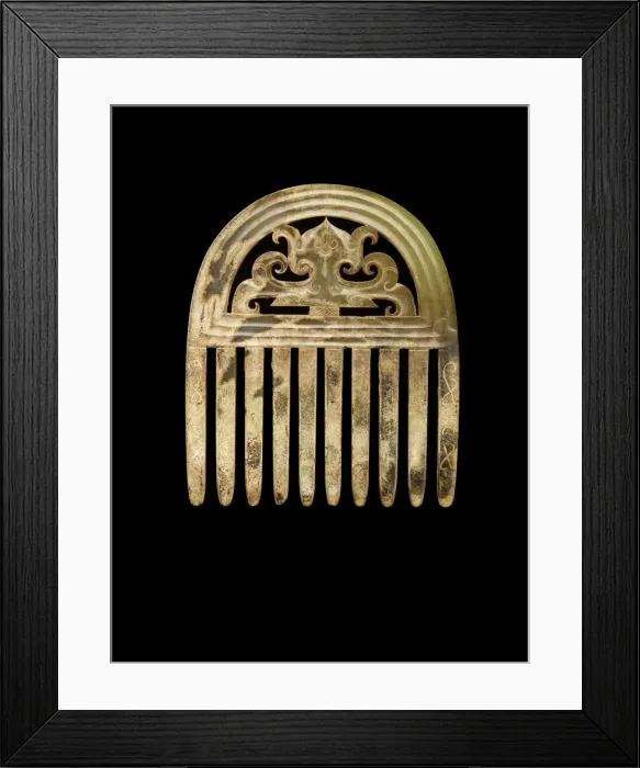 Framed Print : Headdress, Eastern Zhou dynasty, 475-221 BCE. Creator: Unknown Framed Print : Headdress, Eastern Zhou dynasty, 475-221 BCE. Creator: Unknown