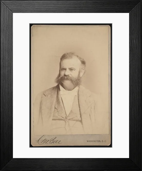 Framed Print : Portrait of John Wesley Powell (1834-1902), Circa 1872. Creator: Charles Milton Bell Framed Print : Portrait of John Wesley Powell (1834-1902), Circa 1872. Creator: Charles Milton Bell