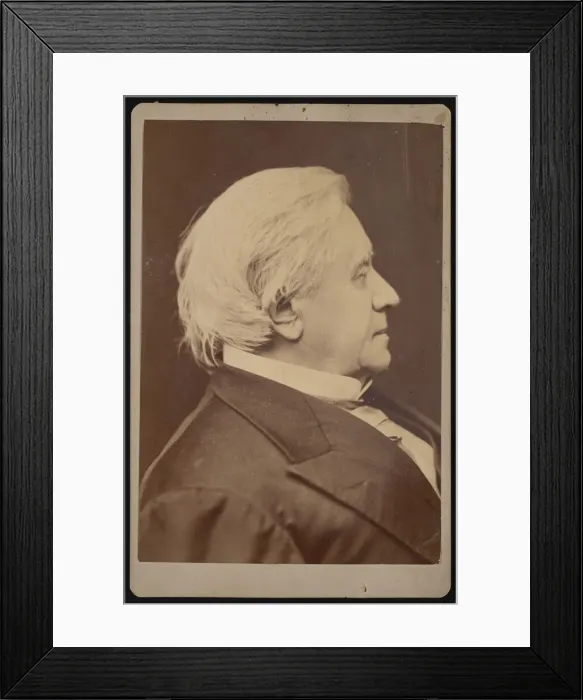Framed Print : Portrait of Joseph Henry (1797-1878), December 1875. Creator: Samuel Montague Fassett Framed Print : Portrait of Joseph Henry (1797-1878), December 1875. Creator: Samuel Montague Fassett