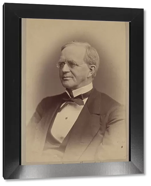 Portrait of Lyman Trumbull (1813-1896), 1877. Creator: Samuel Montague Fassett