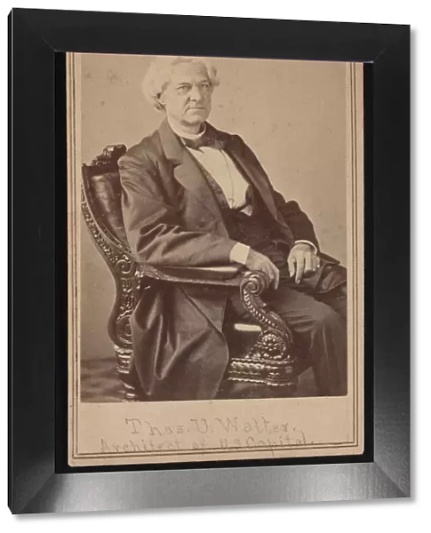 Portrait of Thomas Ustick Walter (1804-1887), Between 1866 and 1869
