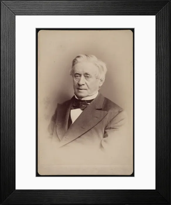 Framed Print : Portrait of Joseph Henry (1797-1878), 1876. Creator: Frederick Gutekunst Framed Print : Portrait of Joseph Henry (1797-1878), 1876. Creator: Frederick Gutekunst
