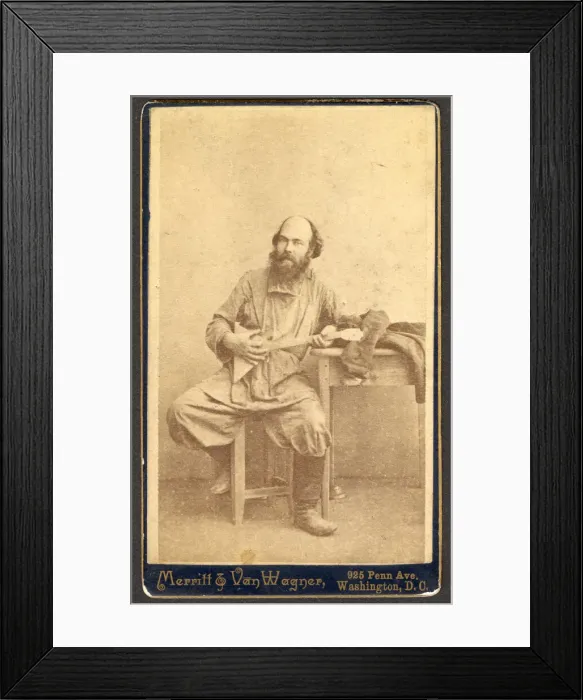 Framed Print : Portrait of Unidentified Man with Balalaika, Between 1886 and 1895 Framed Print : Portrait of Unidentified Man with Balalaika, Between 1886 and 1895