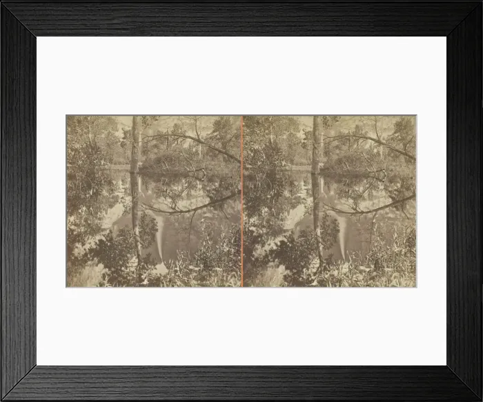 Framed Print : Mirror View, Yosemite Valley, Mariposa County, Cal. 1861 / 76 Framed Print : Mirror View, Yosemite Valley, Mariposa County, Cal. 1861 / 76