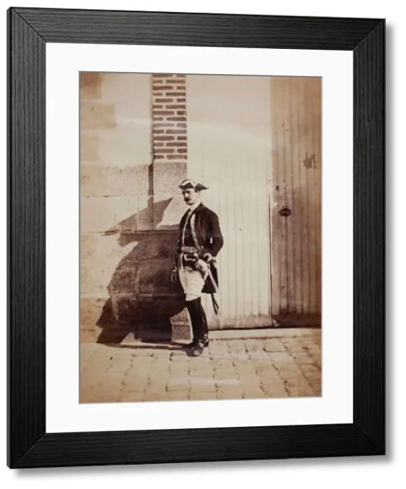 Framed Print : Prince Moskova at Chalons, 1857. Creator: Gustave Le Gray