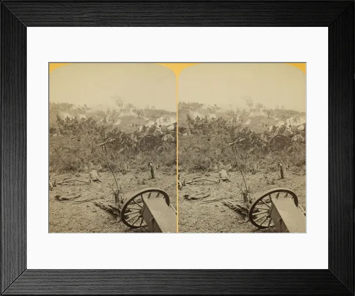 Framed Print : Capture of the Gun, Lady Breckinridge, 1889. Creator: Henry Hamilton Bennett Framed Print : Capture of the Gun, Lady Breckinridge, 1889. Creator: Henry Hamilton Bennett