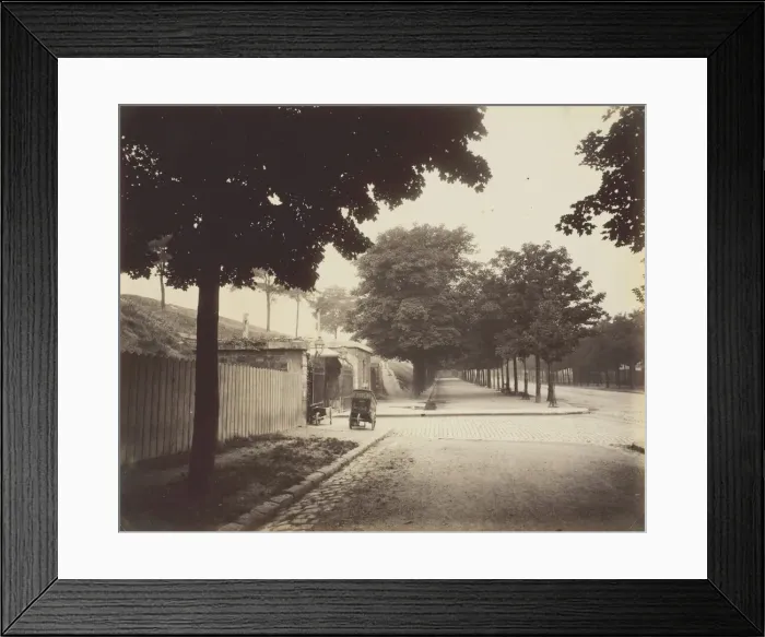 Framed Print : Porte de Gentilly, Bd Kellermann, 1907. Creator: Eugene Atget Framed Print : Porte de Gentilly, Bd Kellermann, 1907. Creator: Eugene Atget