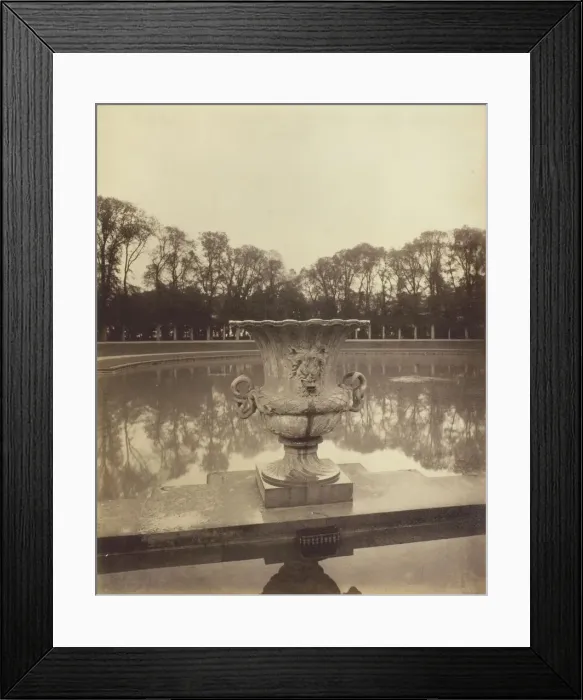 Framed Print : Versailles, Bassin de Neptune, 1902. Creator: Eugene Atget Framed Print : Versailles, Bassin de Neptune, 1902. Creator: Eugene Atget