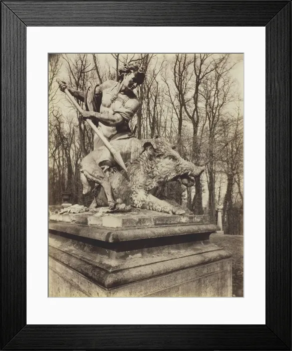 Framed Print : Versailles, Bosquet de l Arc de Triomphe, 1904. Creator: Eugene Atget Framed Print : Versailles, Bosquet de l Arc de Triomphe, 1904. Creator: Eugene Atget