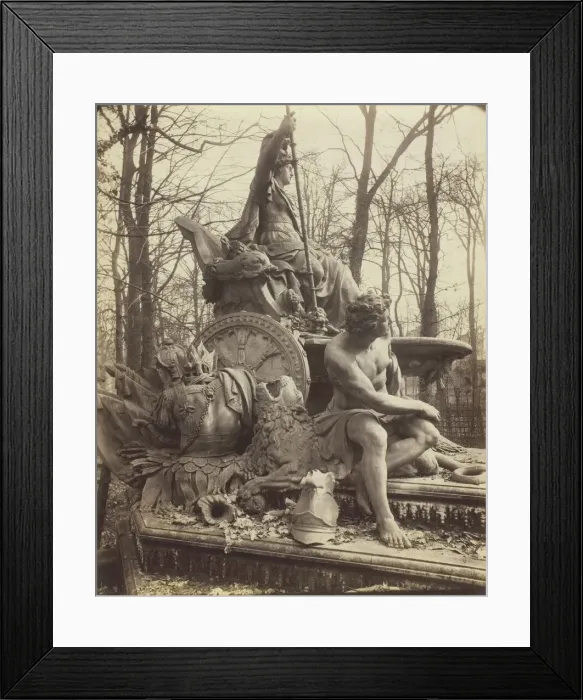 Framed Print : Versailles, Bosquet de l Arc de Triomphe, 1904. Creator: Eugene Atget Framed Print : Versailles, Bosquet de l Arc de Triomphe, 1904. Creator: Eugene Atget