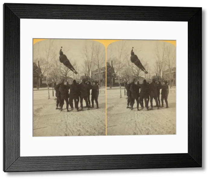 Framed Print : Bouncing, an instantaneous view, 1886 / 88. Creator: Henry Hamilton Bennett Framed Print : Bouncing, an instantaneous view, 1886 / 88. Creator: Henry Hamilton Bennett