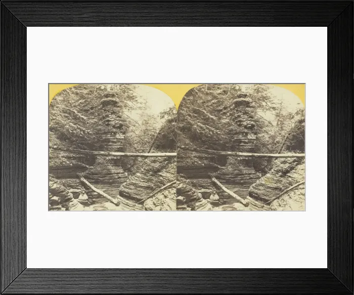 Framed Print : Buttermilk Creek, Ithaca, N. Y. Steeple Rock from the Fall above Framed Print : Buttermilk Creek, Ithaca, N. Y. Steeple Rock from the Fall above