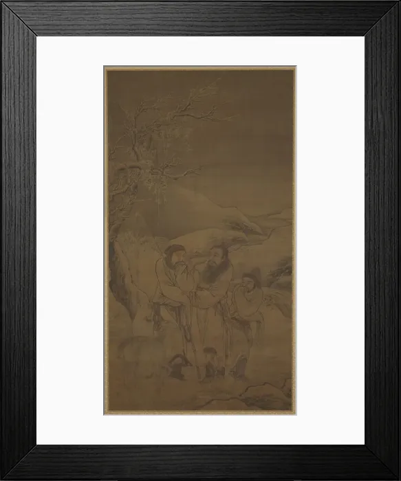 Framed Print : The Tearful Parting of Su Wu and Li Ling, Ming dynasty, 16th century. Creator: Unknown Framed Print : The Tearful Parting of Su Wu and Li Ling, Ming dynasty, 16th century. Creator: Unknown