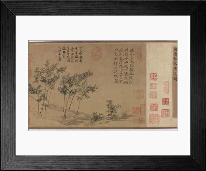 Framed Print : The Pure Recluse of Bamboo Creek, Ming dynasty, 15th century. Creator: Unknown Framed Print : The Pure Recluse of Bamboo Creek, Ming dynasty, 15th century. Creator: Unknown