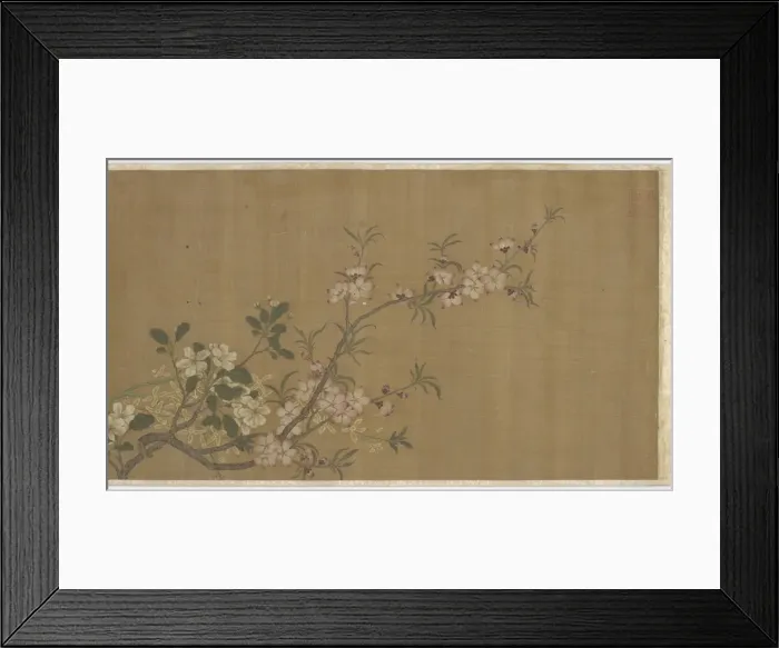 Framed Print : Flowers, Ming dynasty, 16th-17th century. Creator: Unknown Framed Print : Flowers, Ming dynasty, 16th-17th century. Creator: Unknown