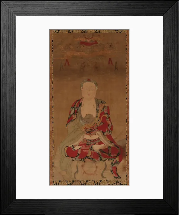 Framed Print : Dhyani Buddha, Ming dynasty, (16th-17th century?). Creator: Unknown Framed Print : Dhyani Buddha, Ming dynasty, (16th-17th century?). Creator: Unknown