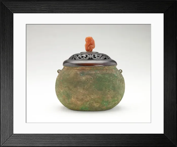 Framed Print : Ritual vessel (an), Eastern Zhou dynasty, ca. 6th century BCE. Creator: Unknown Framed Print : Ritual vessel (an), Eastern Zhou dynasty, ca. 6th century BCE. Creator: Unknown
