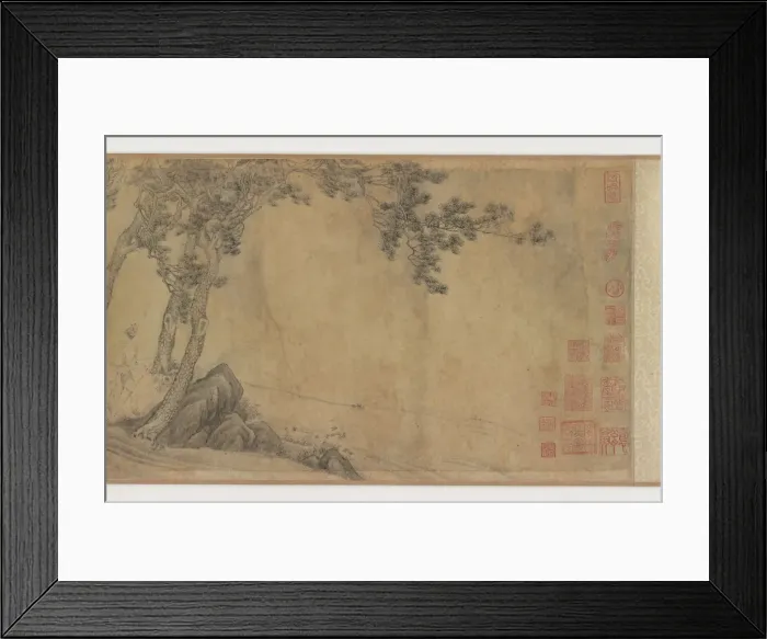 Framed Print : The Lotus Society, Ming dynasty, 16th century. Creator: Unknown Framed Print : The Lotus Society, Ming dynasty, 16th century. Creator: Unknown