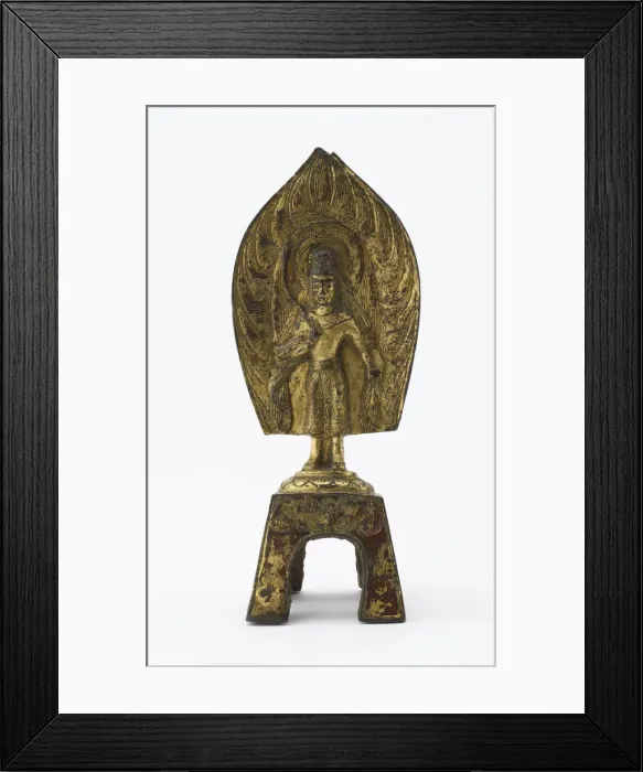Framed Print : Bodhisattva Avalokiteshvara (Guanyin), Period of Division, 541. Creator: Unknown Framed Print : Bodhisattva Avalokiteshvara (Guanyin), Period of Division, 541. Creator: Unknown