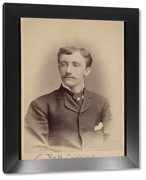 Portrait of Frank Hamilton Cushing (1857-1900), Before 1893. Creator: Charles Milton Bell