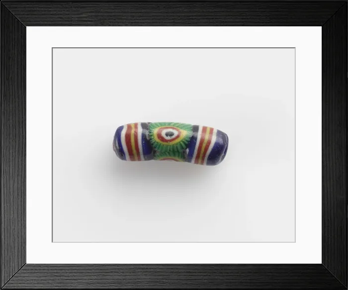 Framed Print : Bead, tubular, 1st century. Creator: Unknown Framed Print : Bead, tubular, 1st century. Creator: Unknown