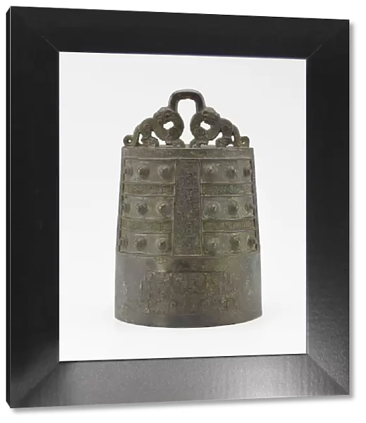 One of a set of bells (bo) with felines and dragons, Eastern Zhou dynasty, ca