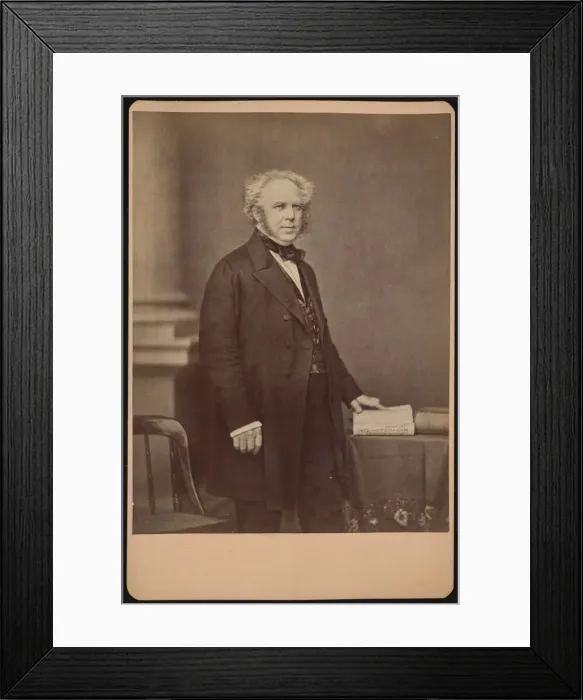 Framed Print : Portrait of Peter Parker (1804-1888), Before 1888. Creator: Mathew Brady Framed Print : Portrait of Peter Parker (1804-1888), Before 1888. Creator: Mathew Brady