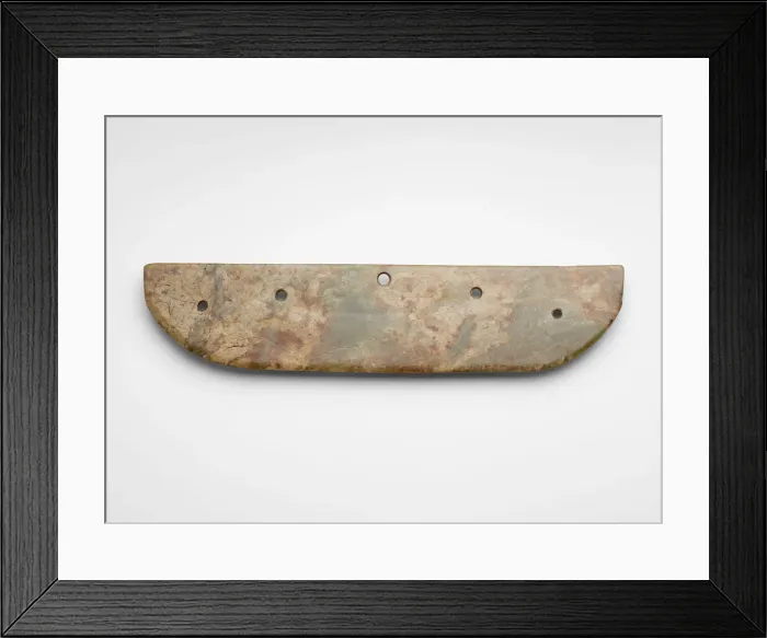 Framed Print : Harvesting knife (hu ?), fragment, Late Neolithic period, ca. 3000-1700 BCE Framed Print : Harvesting knife (hu ?), fragment, Late Neolithic period, ca. 3000-1700 BCE