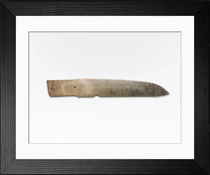 Framed Print : Dagger-axe (ge ?), Erlitou culture or early Shang dynasty, ca. 2000-ca. 1400 BCE Framed Print : Dagger-axe (ge ?), Erlitou culture or early Shang dynasty, ca. 2000-ca. 1400 BCE