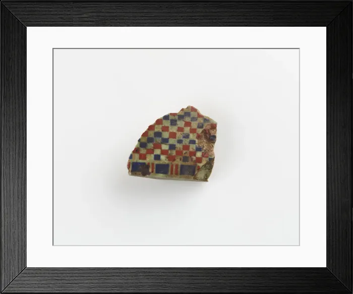 Framed Print : Fragment of inlay, Roman period, 1st century. Creator: Unknown Framed Print : Fragment of inlay, Roman period, 1st century. Creator: Unknown