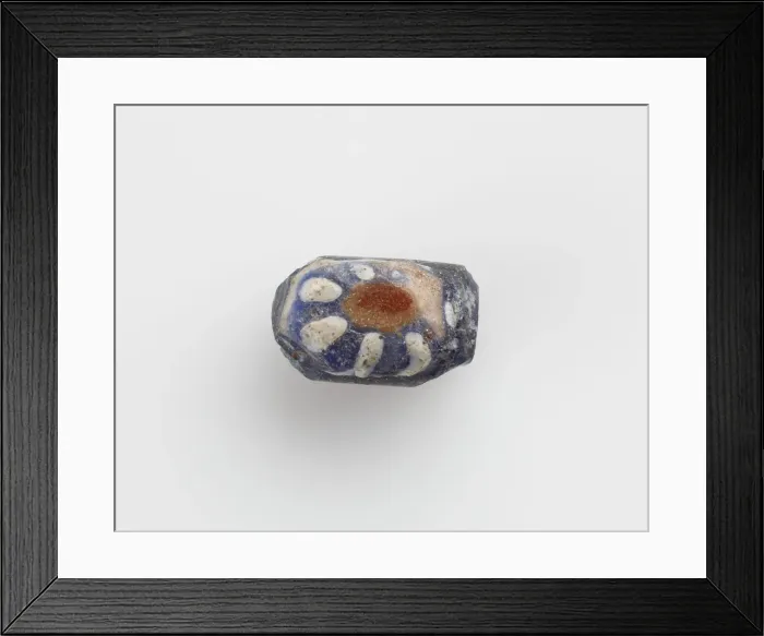 Framed Print : Bead. Chipped and irregular, 1st century. Creator: Unknown Framed Print : Bead. Chipped and irregular, 1st century. Creator: Unknown