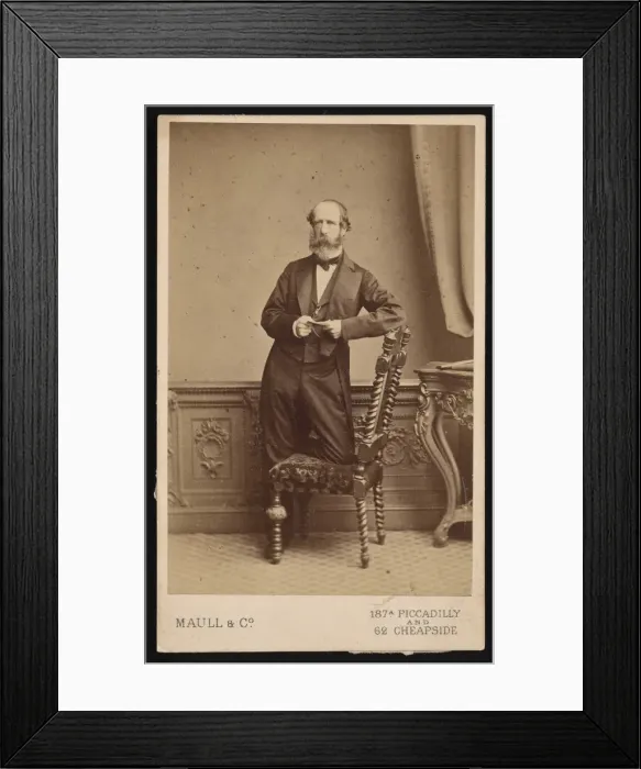 Framed Print : Portrait of Andrew Dickson Murray (1812-1878), Before 1878. Creator: Maull & Co Framed Print : Portrait of Andrew Dickson Murray (1812-1878), Before 1878. Creator: Maull & Co
