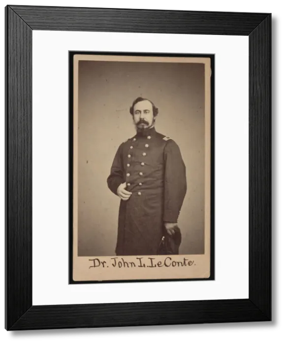Framed Print : Portrait of Dr. John Lawrence LeConte (1825-1883), Between 1862 and 1864 Framed Print : Portrait of Dr. John Lawrence LeConte (1825-1883), Between 1862 and 1864