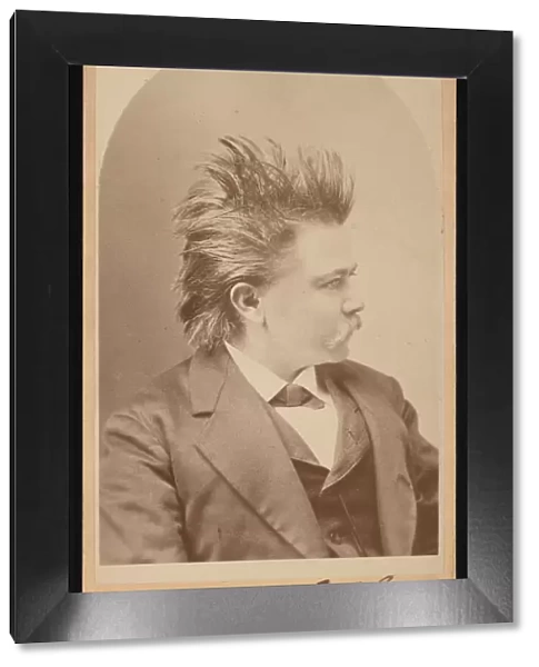 Portrait of Oscar Loew, Circa 1876. Creator: CH McCallister