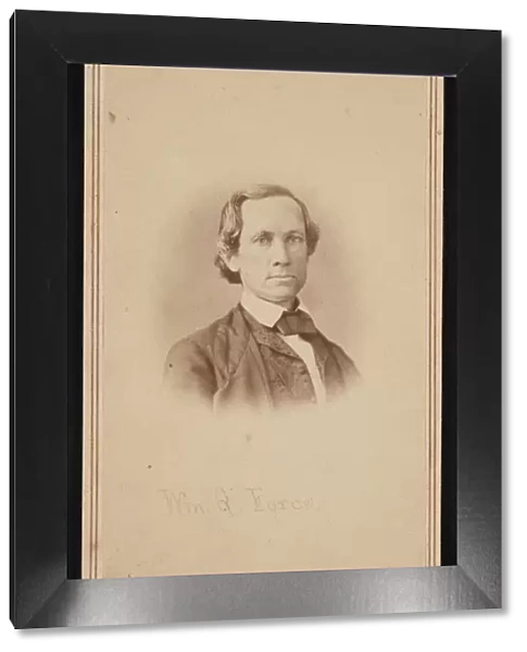 Portrait of William Quereau Force (1820-1880), June 1863. Creator: Alexander Gardner