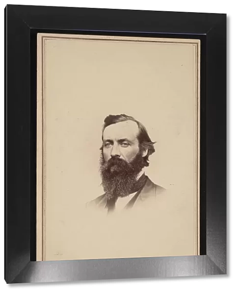 Portrait of Alexander Winchell (1824-1891), 1866. Creator: LeClear & Robison