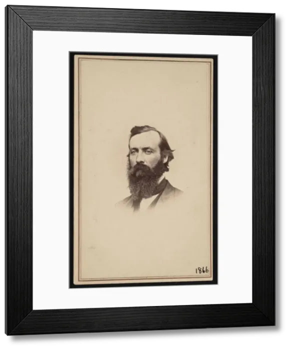 Framed Print : Portrait of Alexander Winchell (1824-1891), 1866. Creator: LeClear & Robison Framed Print : Portrait of Alexander Winchell (1824-1891), 1866. Creator: LeClear & Robison
