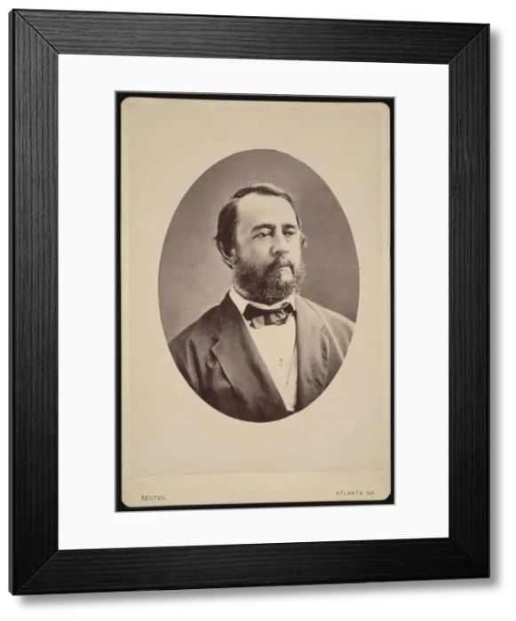 Framed Print : Portrait of Lucius Jeremiah Gartrell (1821-1891), Before 1881 Framed Print : Portrait of Lucius Jeremiah Gartrell (1821-1891), Before 1881
