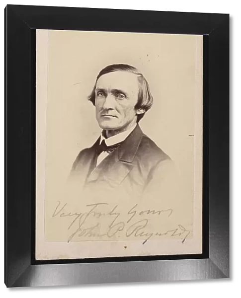 Portrait of John P. Reynolds (1820-1912), Between 1865 and 1869. Creator: Plymon B Greene