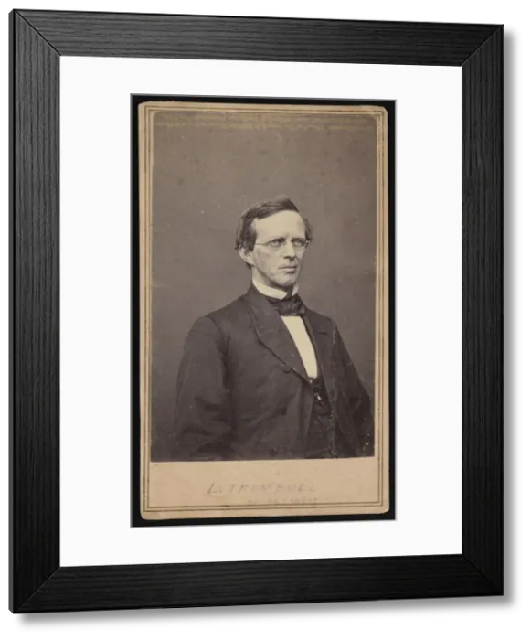 Framed Print : Portrait of Lyman Trumbull (1813-1896), Between 1864 and 1868 Framed Print : Portrait of Lyman Trumbull (1813-1896), Between 1864 and 1868