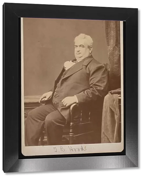 Portrait of Dr. T. B. Hood, Between 1876 and 1880. Creator: Samuel Montague Fassett