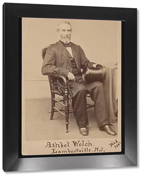 Portrait of Ashbel Welch (1809-1882), Before 1882. Creator: Frederick Gutekunst