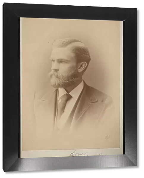 Portrait of Unidentified Man, Between 1876 and 1880. Creator: Samuel Montague Fassett