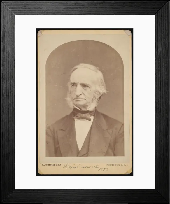 Framed Print : Portrait of Alexis Caswell (1799-1877), 1872. Creator: Manchester Bros Framed Print : Portrait of Alexis Caswell (1799-1877), 1872. Creator: Manchester Bros
